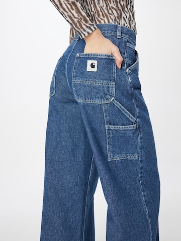 Carhartt WIP Wide Leg Jeans in Blau