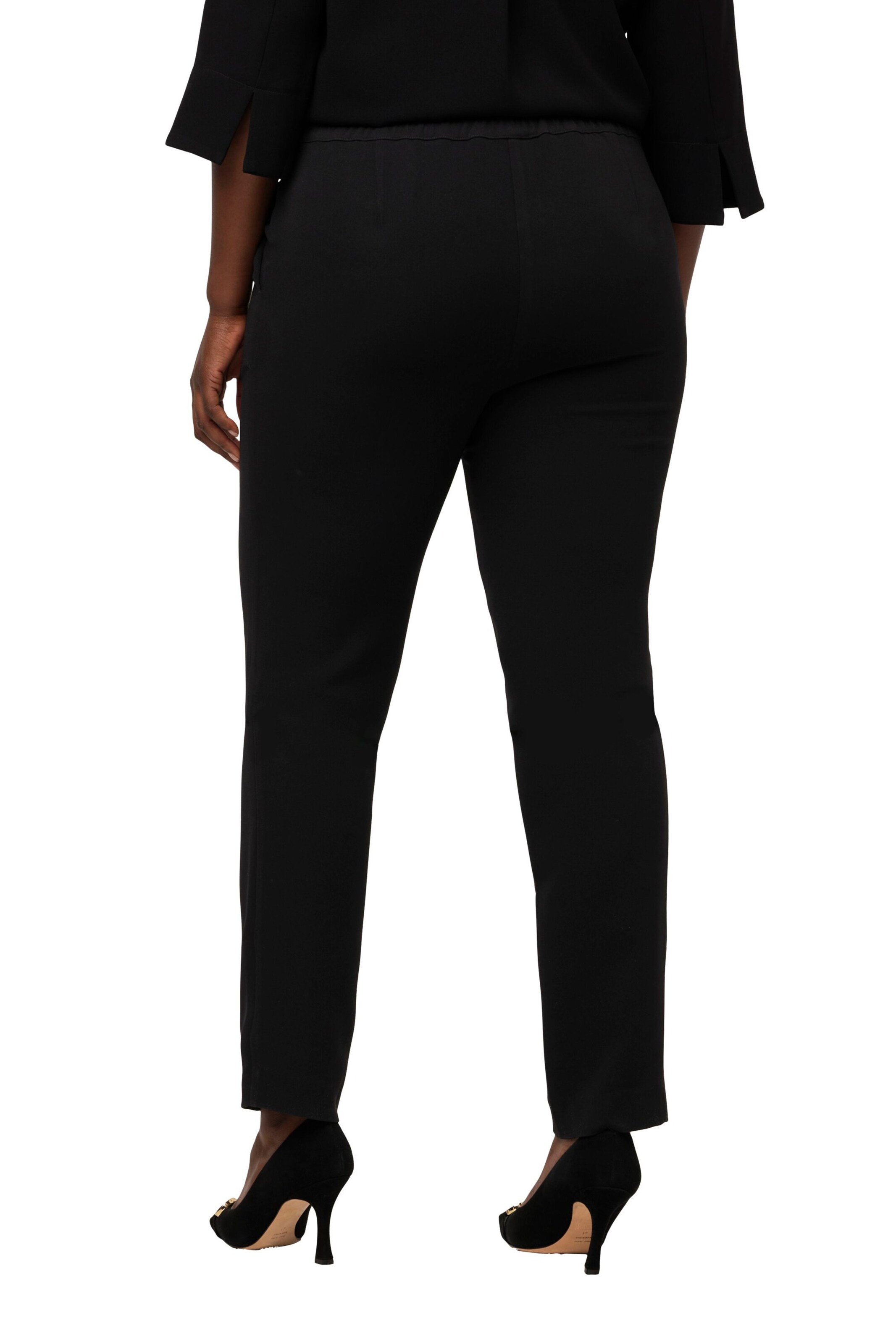 Ulla Popken Regular Pants in Black