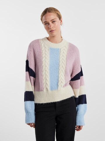 Pull-over 'SOPA' PIECES en mélange de couleurs : devant