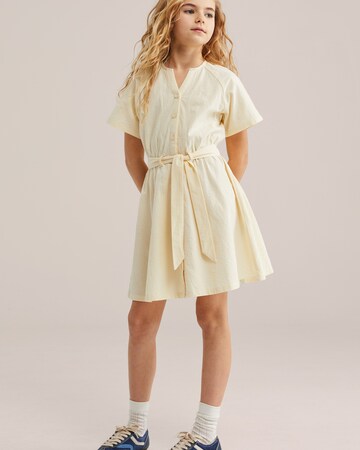 WE Fashion Šaty - Žltá: predná strana