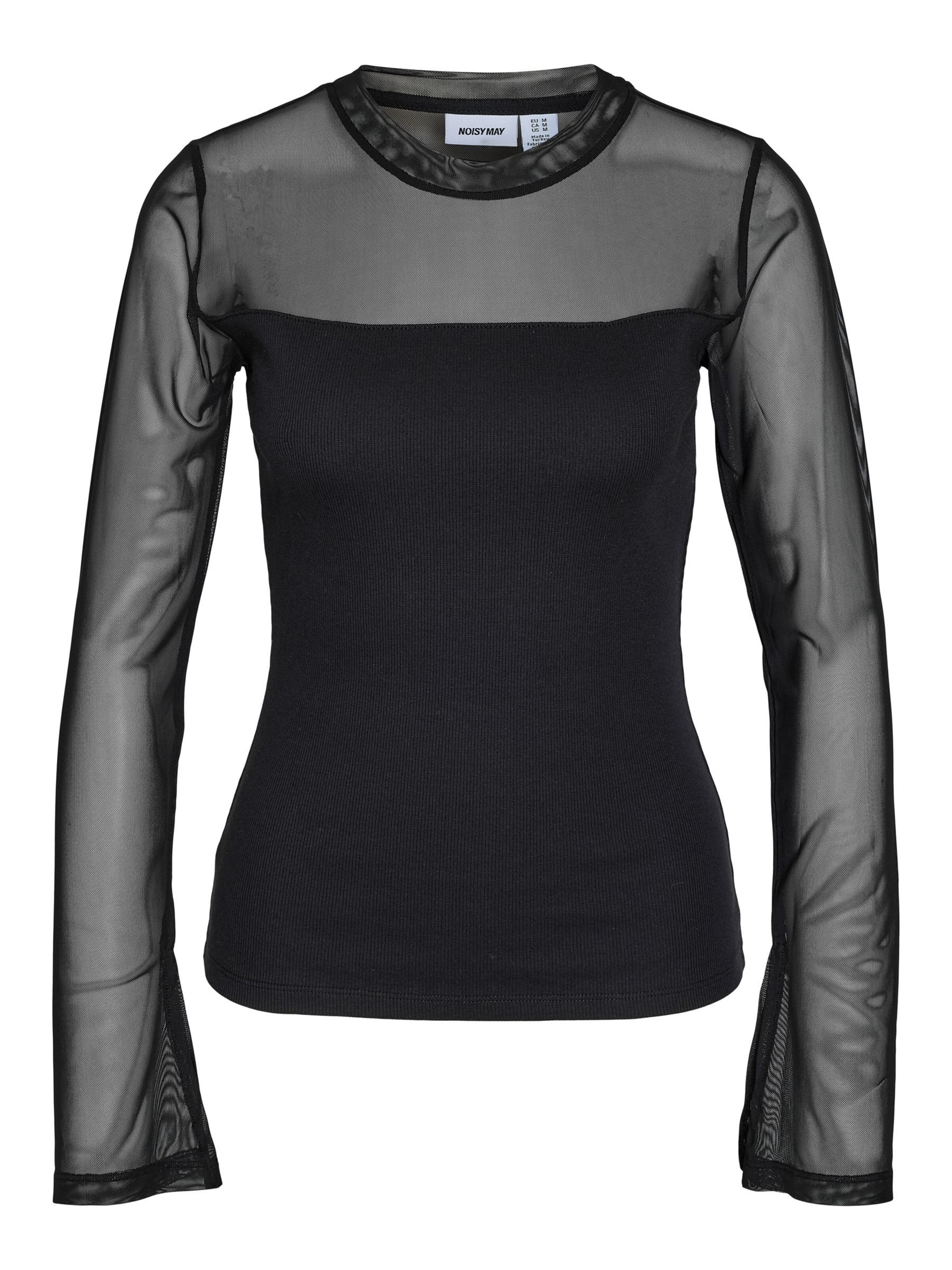 Noisy may - Camiseta 'NMStine Maya' en negro: frente