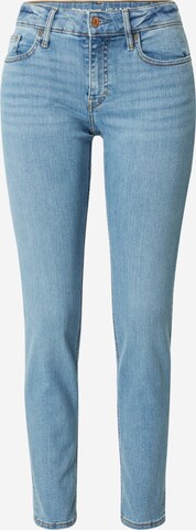 ESPRIT Slimfit Jeans in Blauw: voorkant