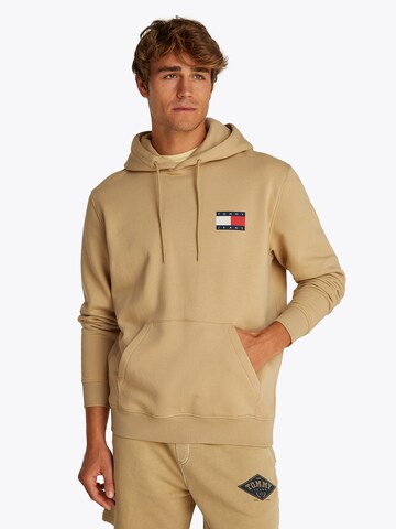 Tommy Jeans Bluzka sportowa 'ESSENTIAL' w kolorze beżowy: przód