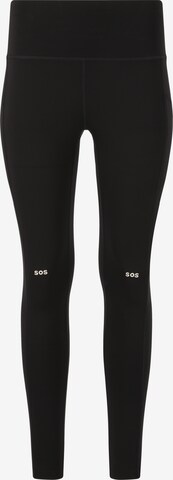 SOS Workout Pants 'Leysin' in Black: front