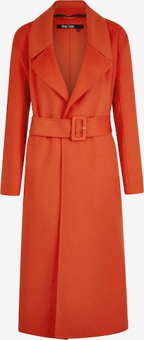 MARC AUREL Between-Seasons Coat in Orange: front
