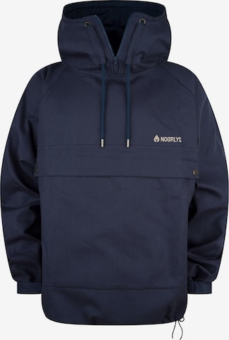 NOORLYS Übergangsparka 'BRÄÄD' in Blau: Vorderseite