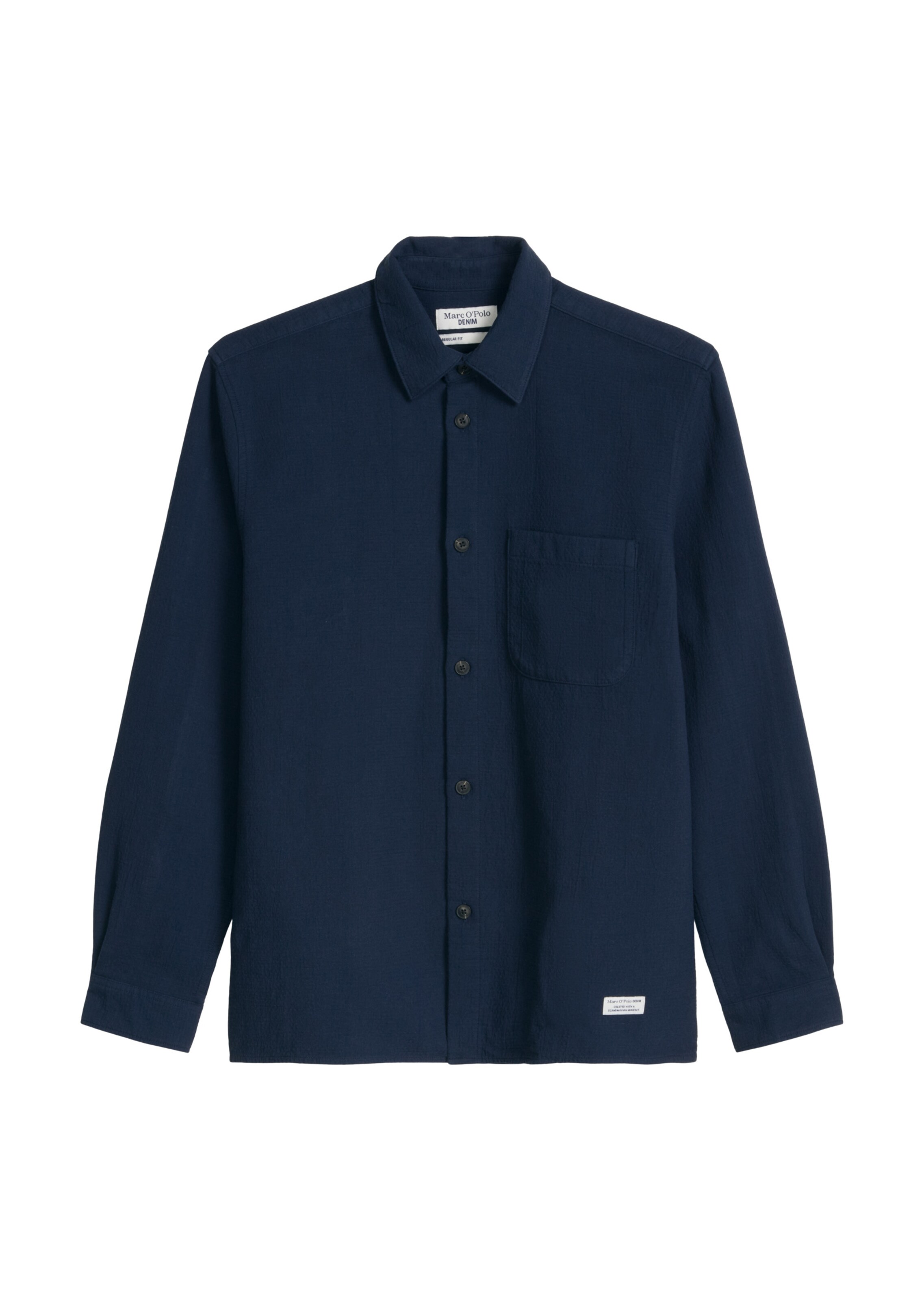 Marc O'Polo DENIM Overhemd in Blauw: voorkant