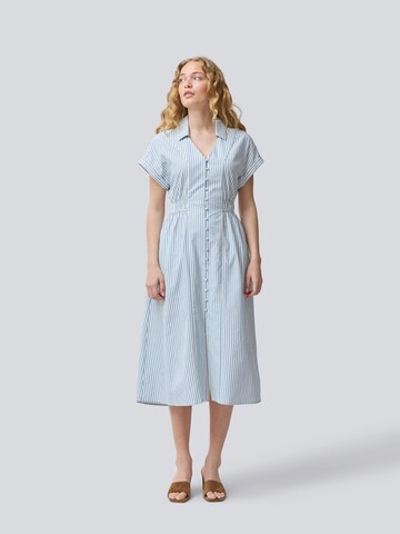 Abito camicia 'Nikko' di modström in blu: frontale