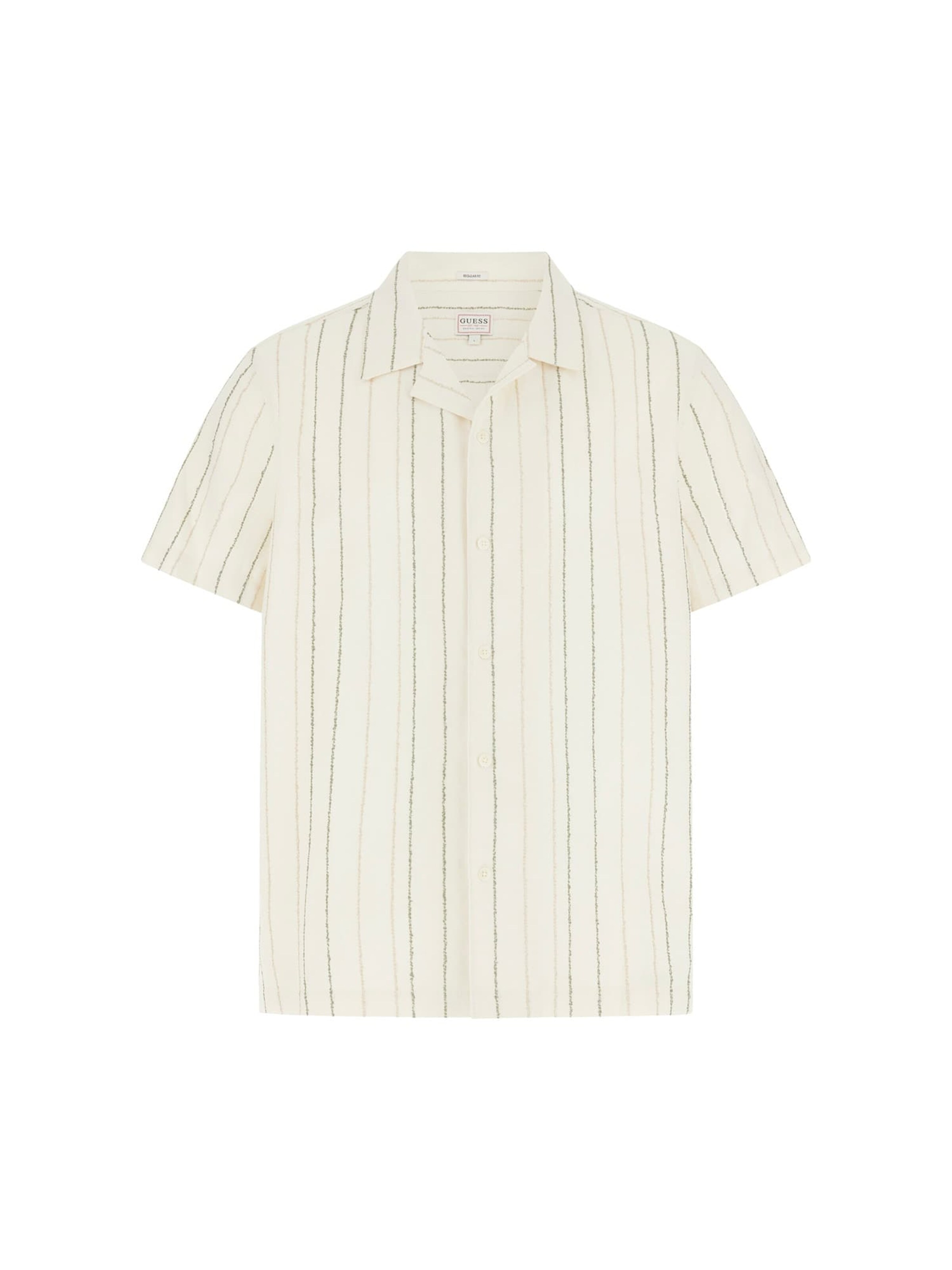 GUESS Regular Fit Hemd in Weiß: Vorderseite