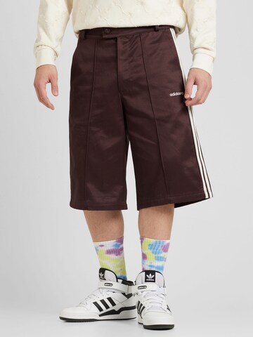ADIDAS ORIGINALS Loosefit Shorts '80s' in Braun: Vorderseite