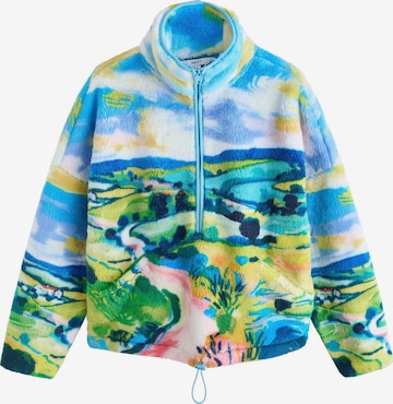 Next Fleecetakki värissä sininen: etupuoli