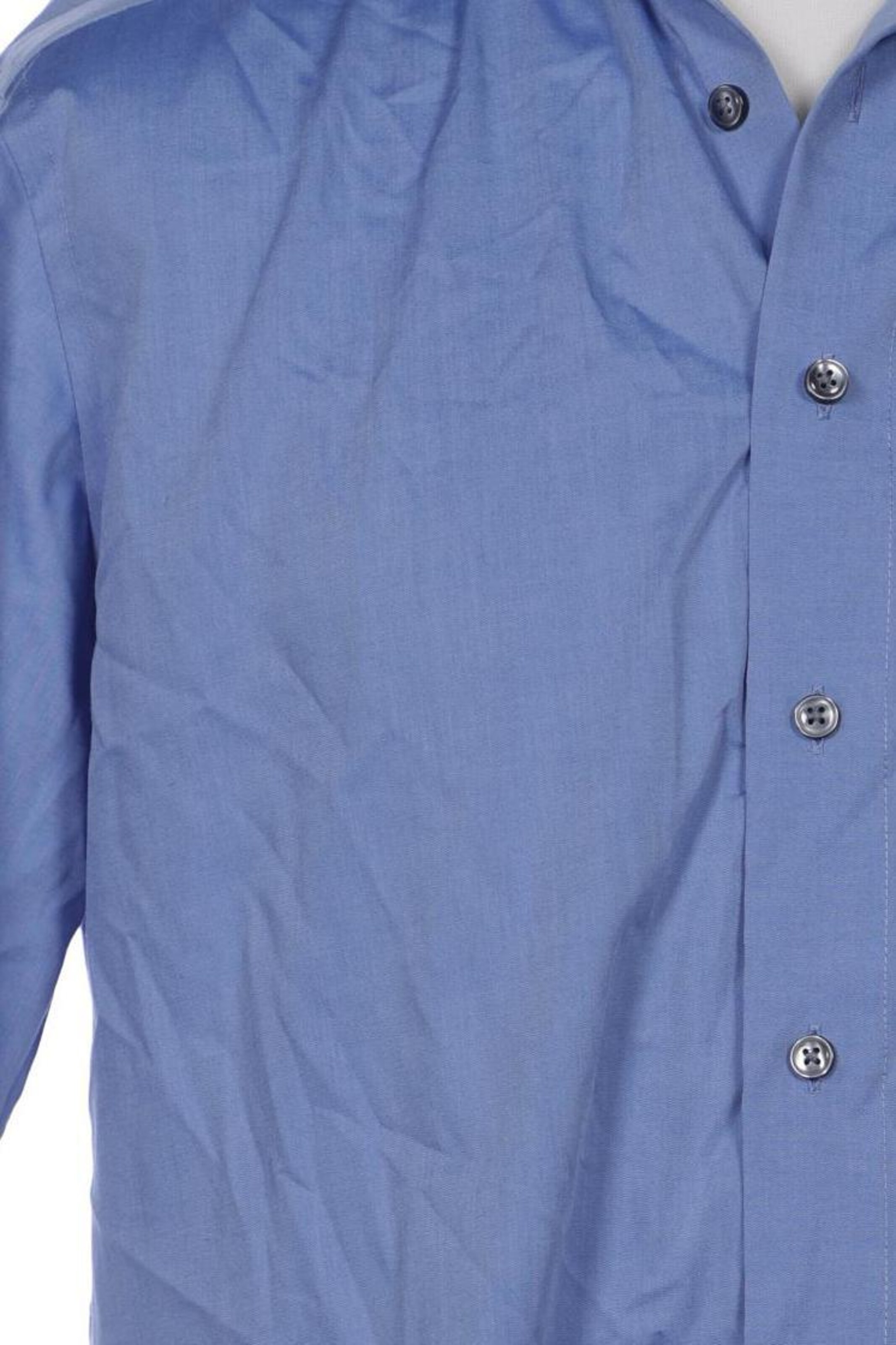 OLYMP Button Up Shirt in L in Blue
