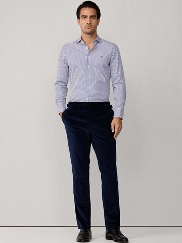 Coupe slim Chemise 'City' Hackett London en bleu