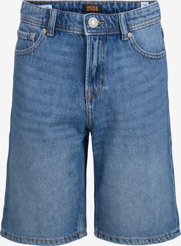 Regular Jeans 'Chris' de la Jack & Jones Junior pe albastru: față