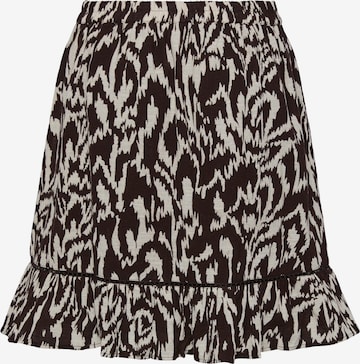 PIECES Skirt 'JEANITA' in Brown