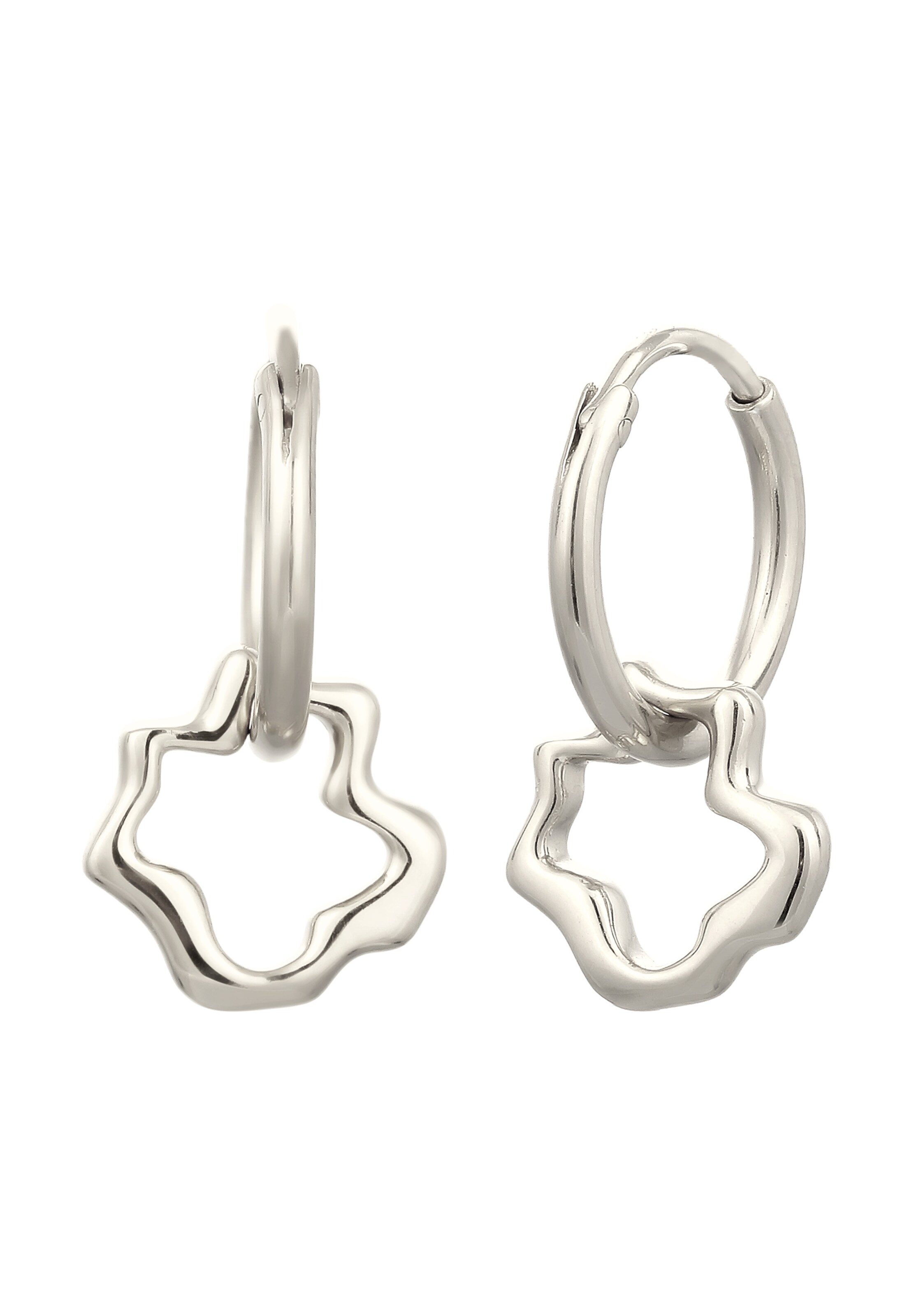 Boucles d'oreilles ELLI en argent : devant
