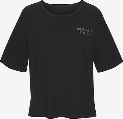 Pižaminiai marškinėliai iš Copenhagen Studios, spalva – pilka / juoda, Prekių apžvalga