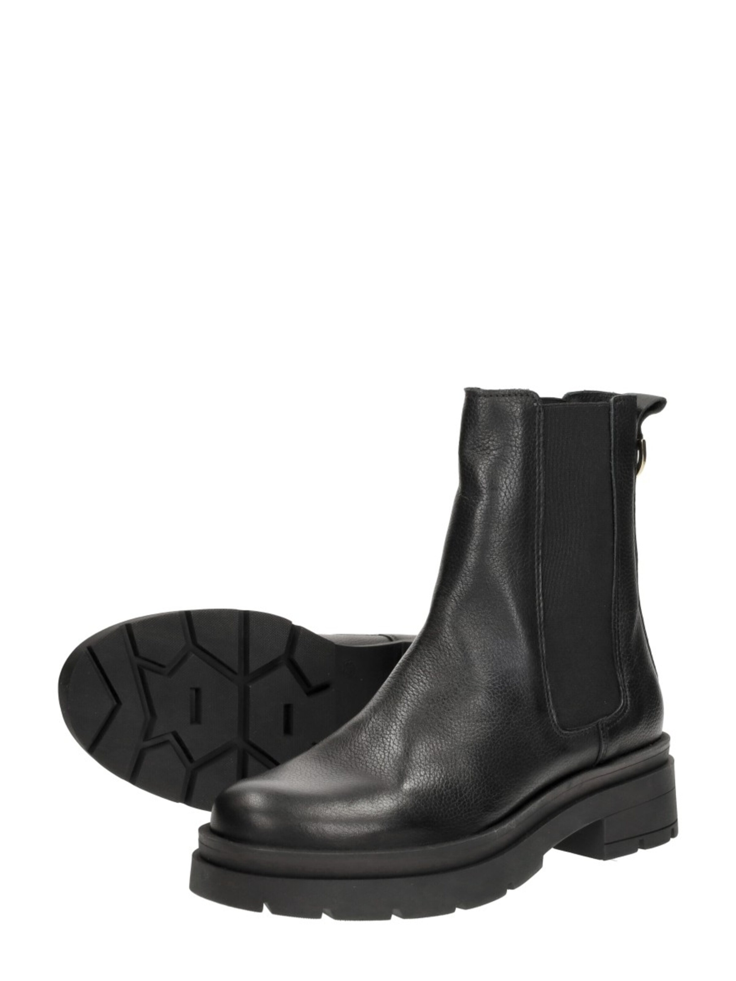 Red-Rag Chelsea Boots in Black