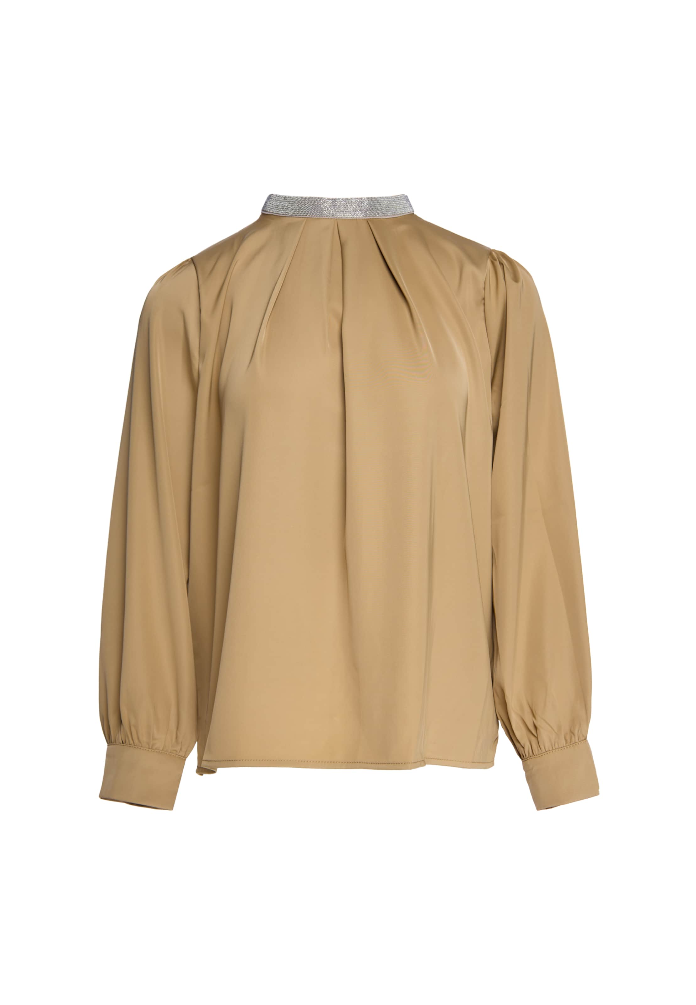 faina Blusa en S en marrón, Vista del producto