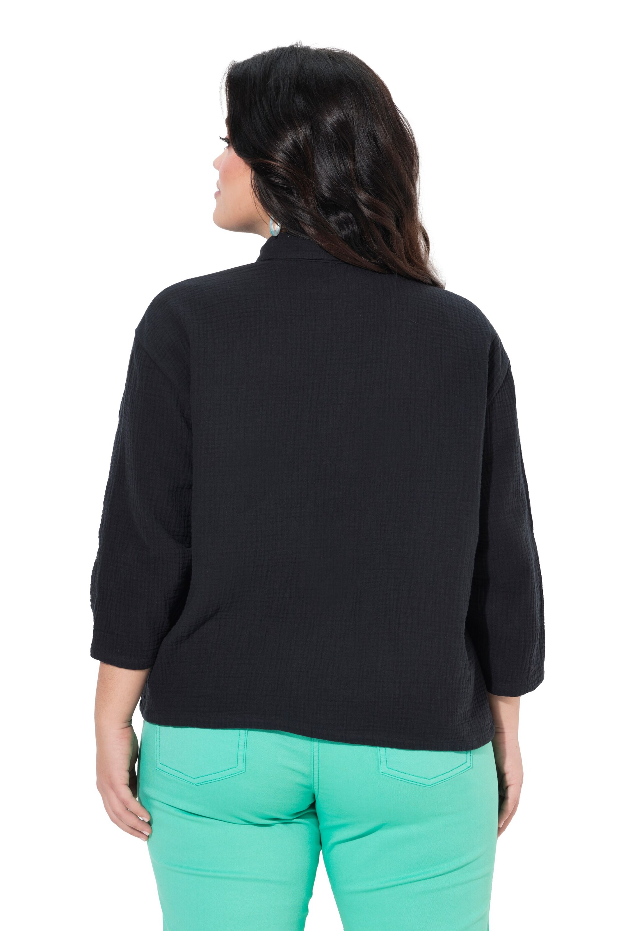 Angel of Style Bluse in Schwarz