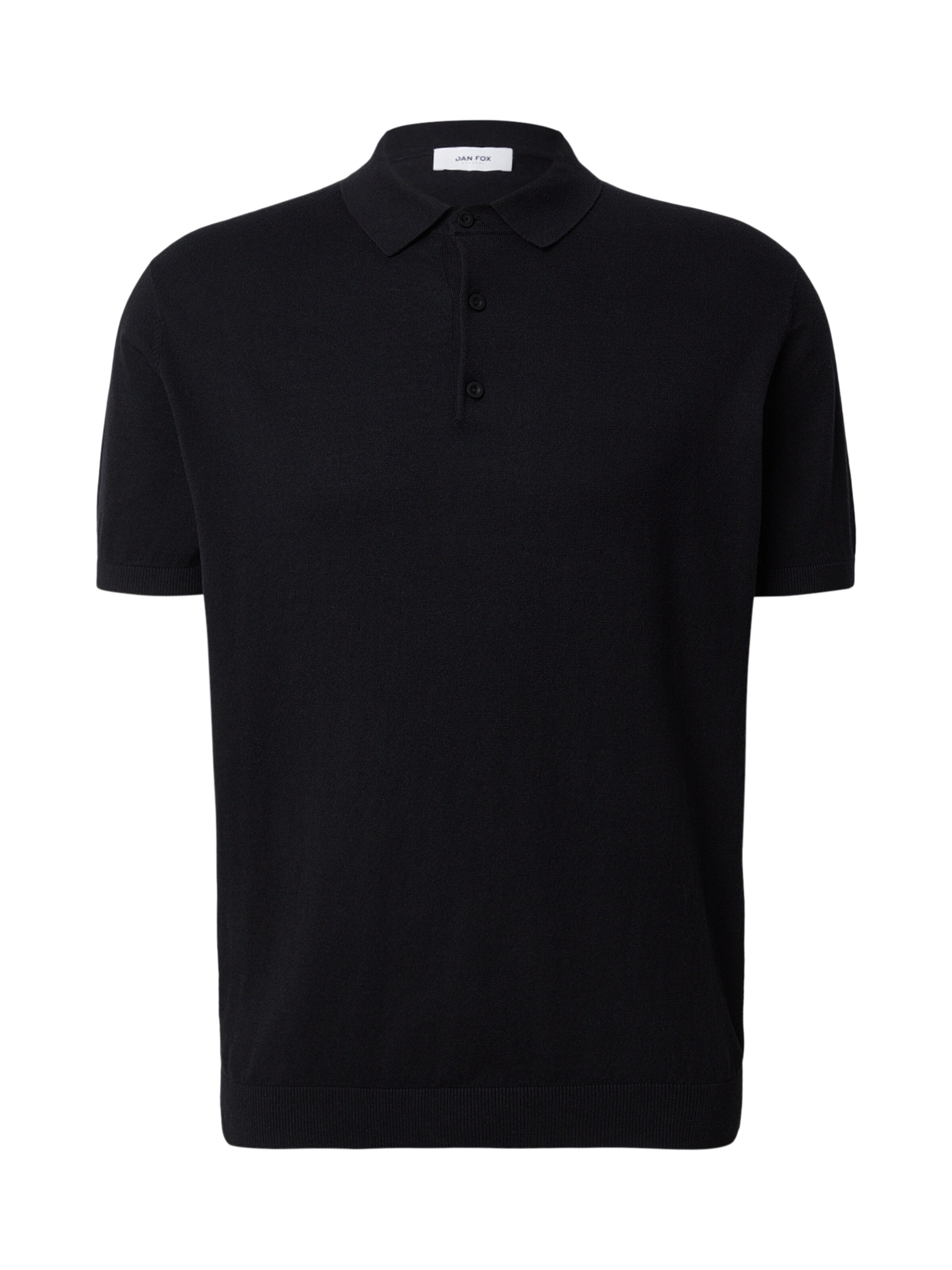 Tricou 'Jay' DAN FOX APPAREL pe negru, Vizualizare produs