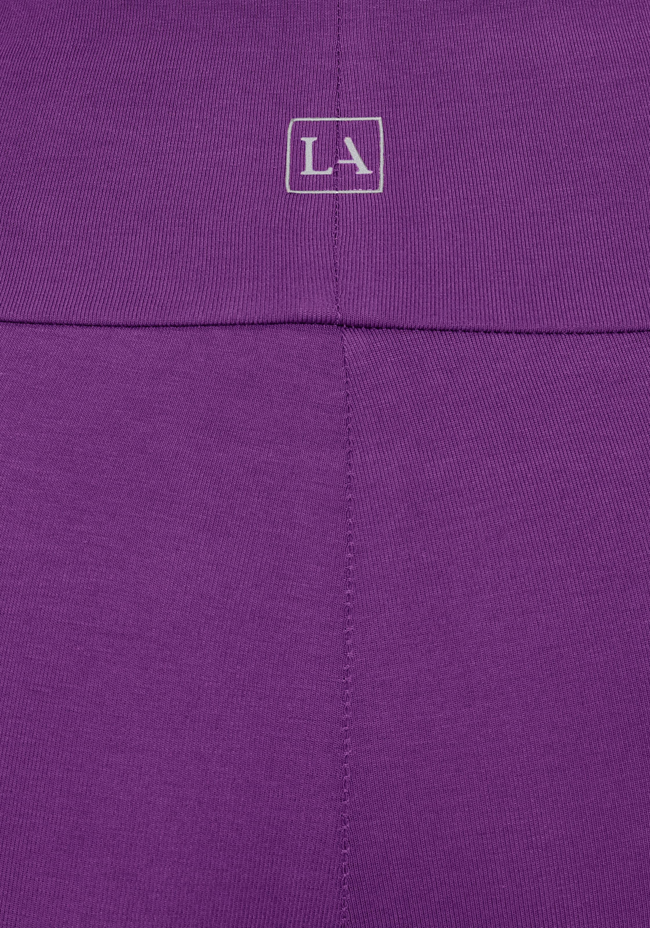 LASCANA Skinny Pajkice | vijolična barva