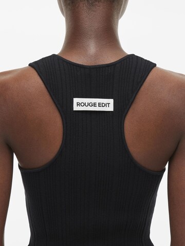 ROUGE EDIT Gebreide top in Grijs
