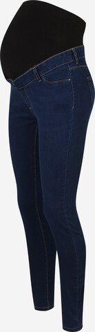 Dorothy Perkins Maternity Slimfit Jeans in Blauw: voorkant