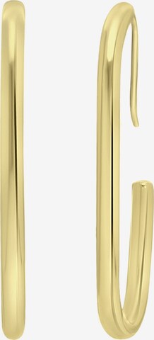 Lucardi Earrings in Gold: front