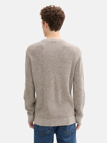 TOM TAILOR DENIM Sweater in Beige