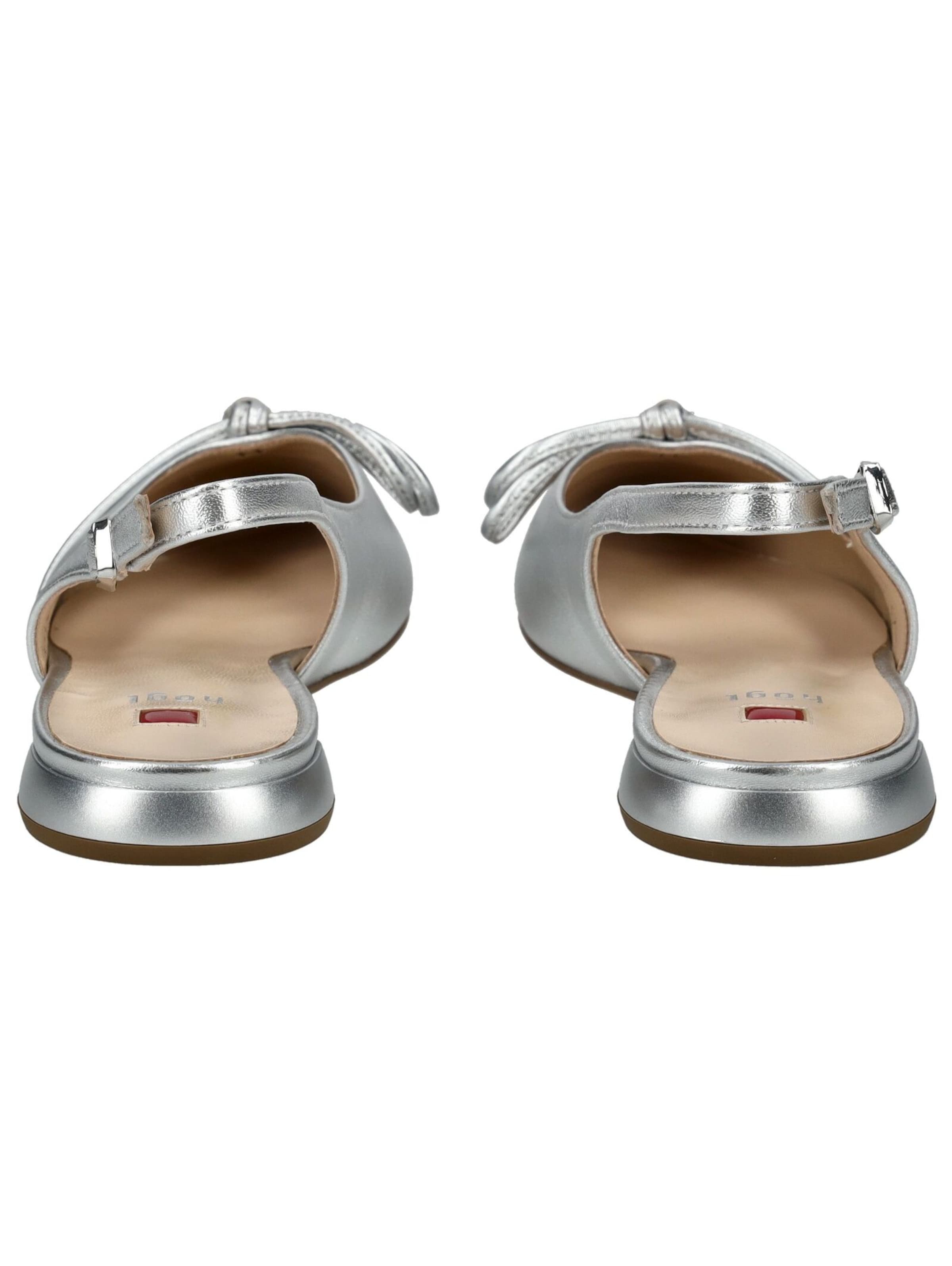 Högl Riemchenballerina 'Lotta' in Silber