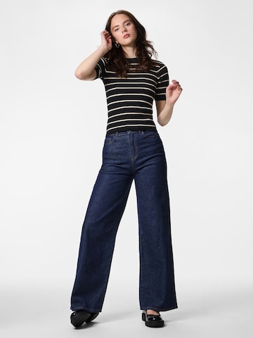 PIECES Pullover i sort