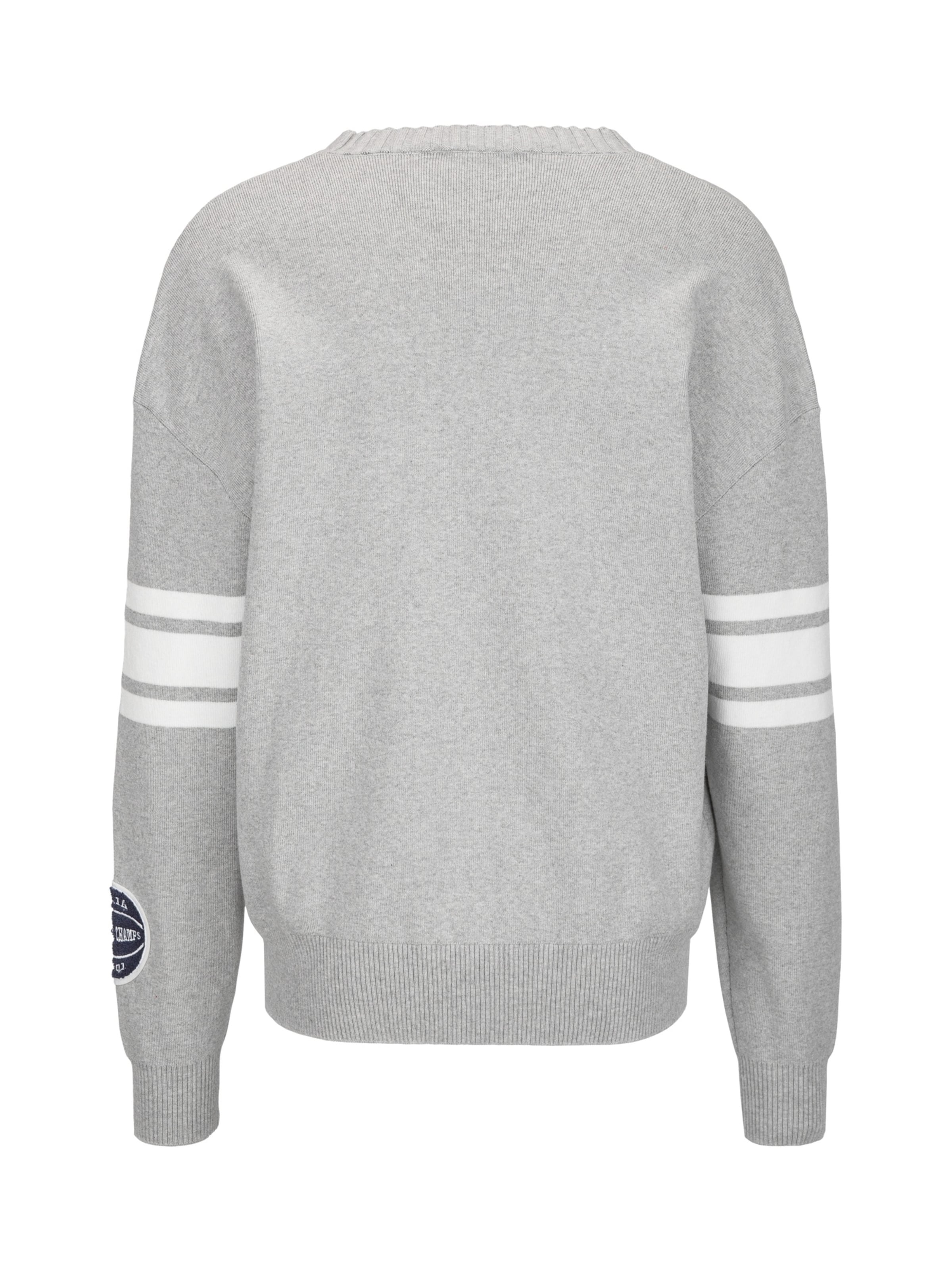 19V69 ITALIA Вязаная кофта 'ALDO' в Серый