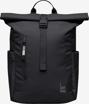 Got Bag Backpack 'Rolltop Easy Small' in Black: front