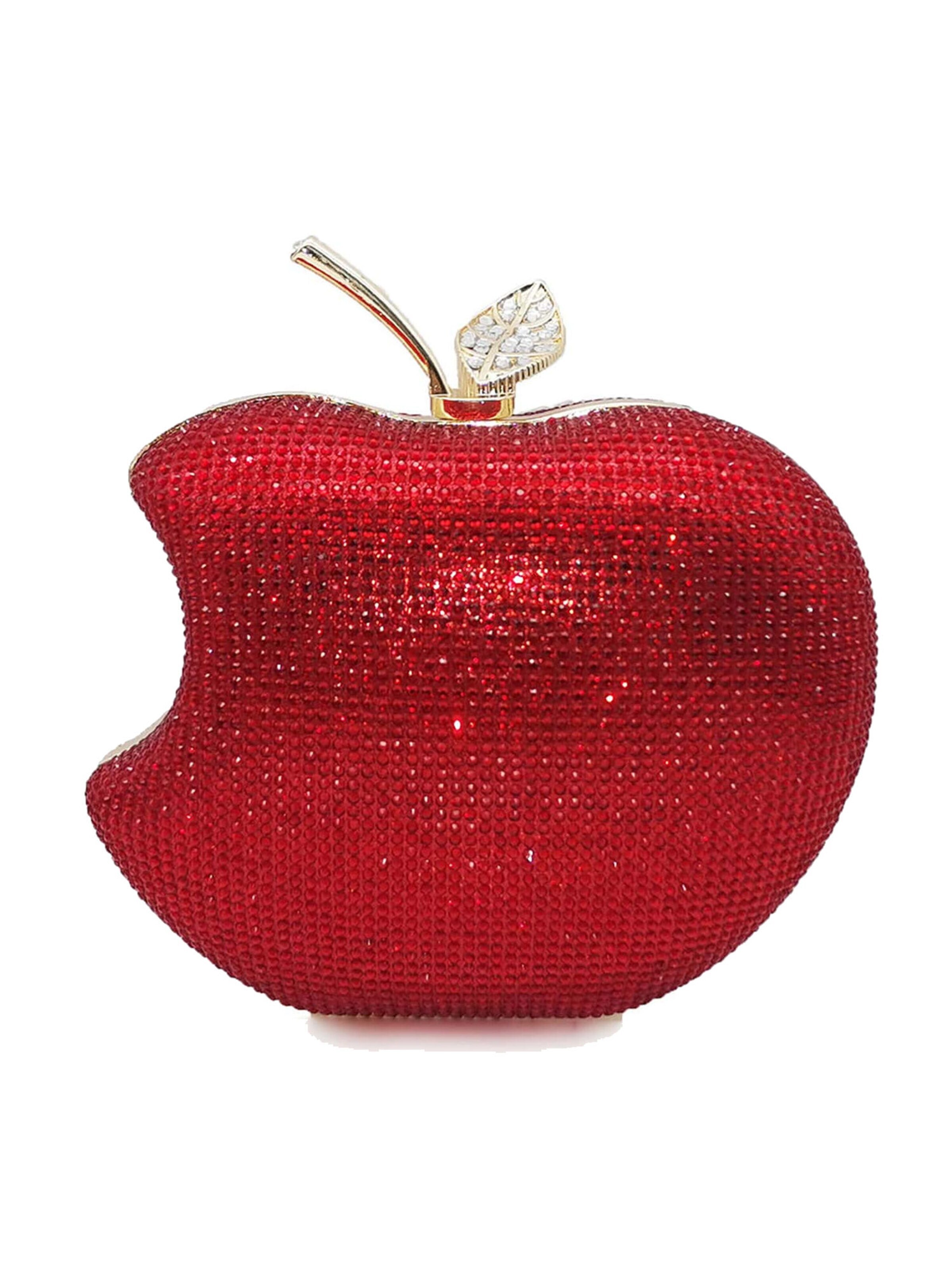 Tomshop24-7 Clutch 'Apfel' in Red: front