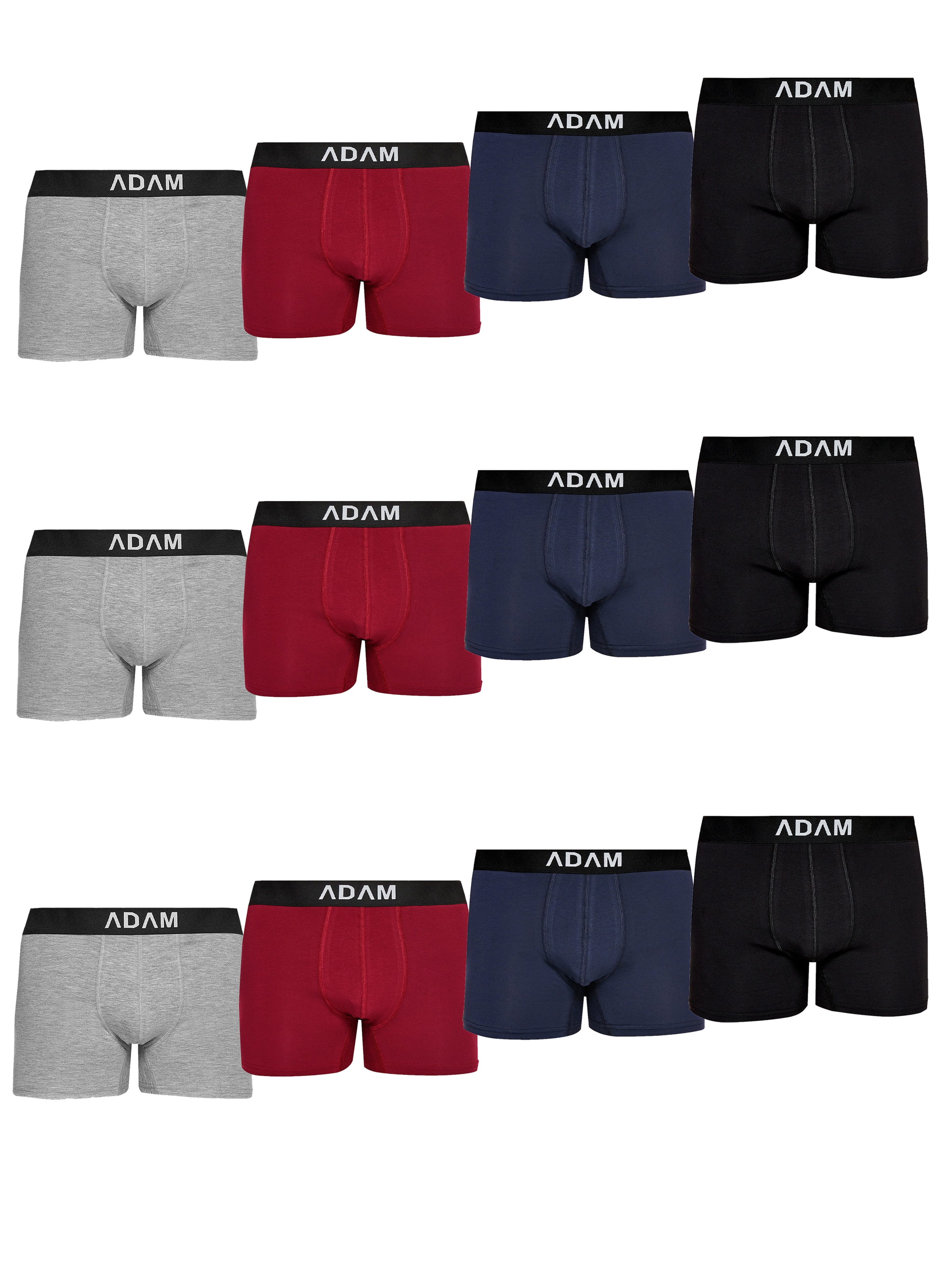 Adam Boxer shorts '12er Pack' in Blue: front