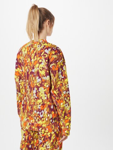 ADIDAS BY STELLA MCCARTNEY Sports sweatshirt 'Floral Print' in Mixed colours