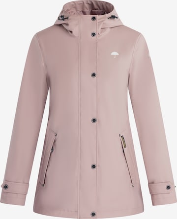 Schmuddelwedda Funktionsjacke in Pink: Vorderseite