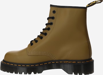 Dr. Martens Μποτάκι με κορδόνια '1460 Bex' σε πράσινο