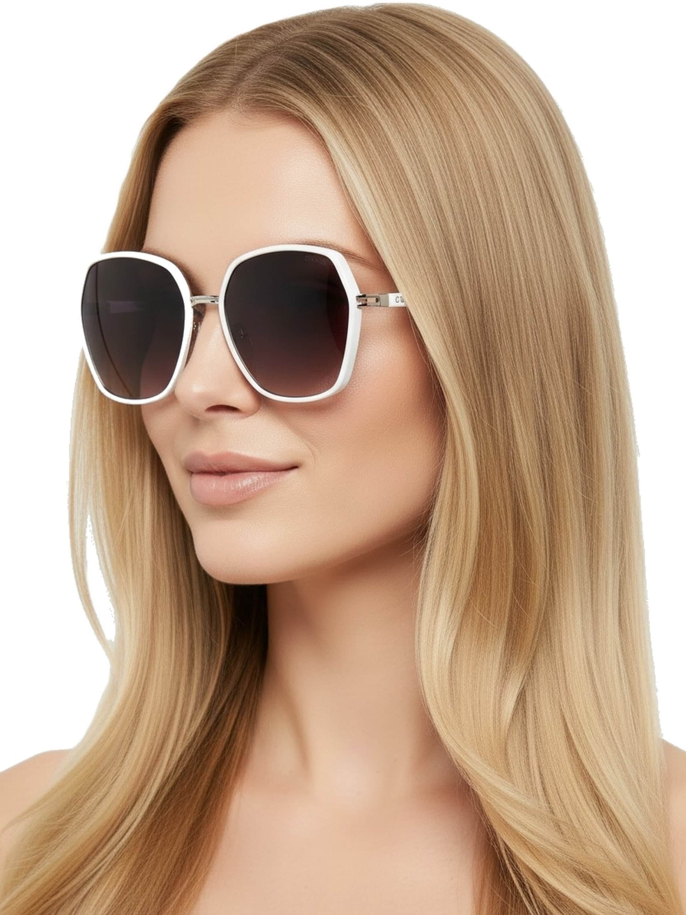 GUESS Sonnenbrille 'Sonnenbrille'‌‌‌‌‌‌‌‌‌‌ in Weiß