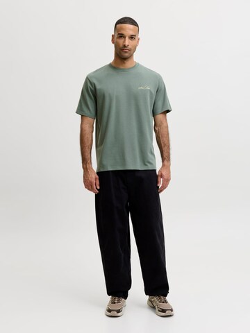 JACK & JONES Shirt 'Abstract' in Green