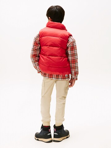 TOMMY HILFIGER Weste in Rot
