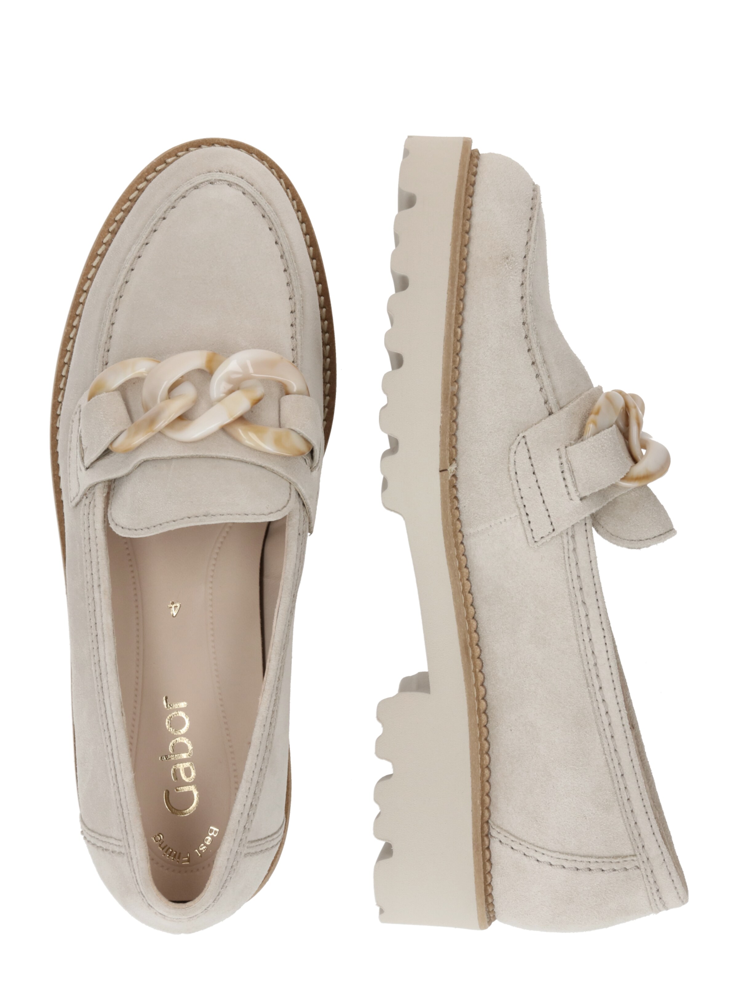 GABOR Slipper in Beige