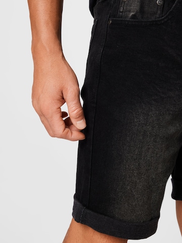 Denim Project Regular Shorts 'Mr. Orange' in Schwarz