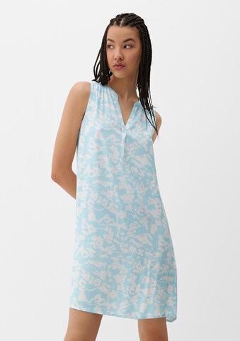 Robe QS en bleu : devant