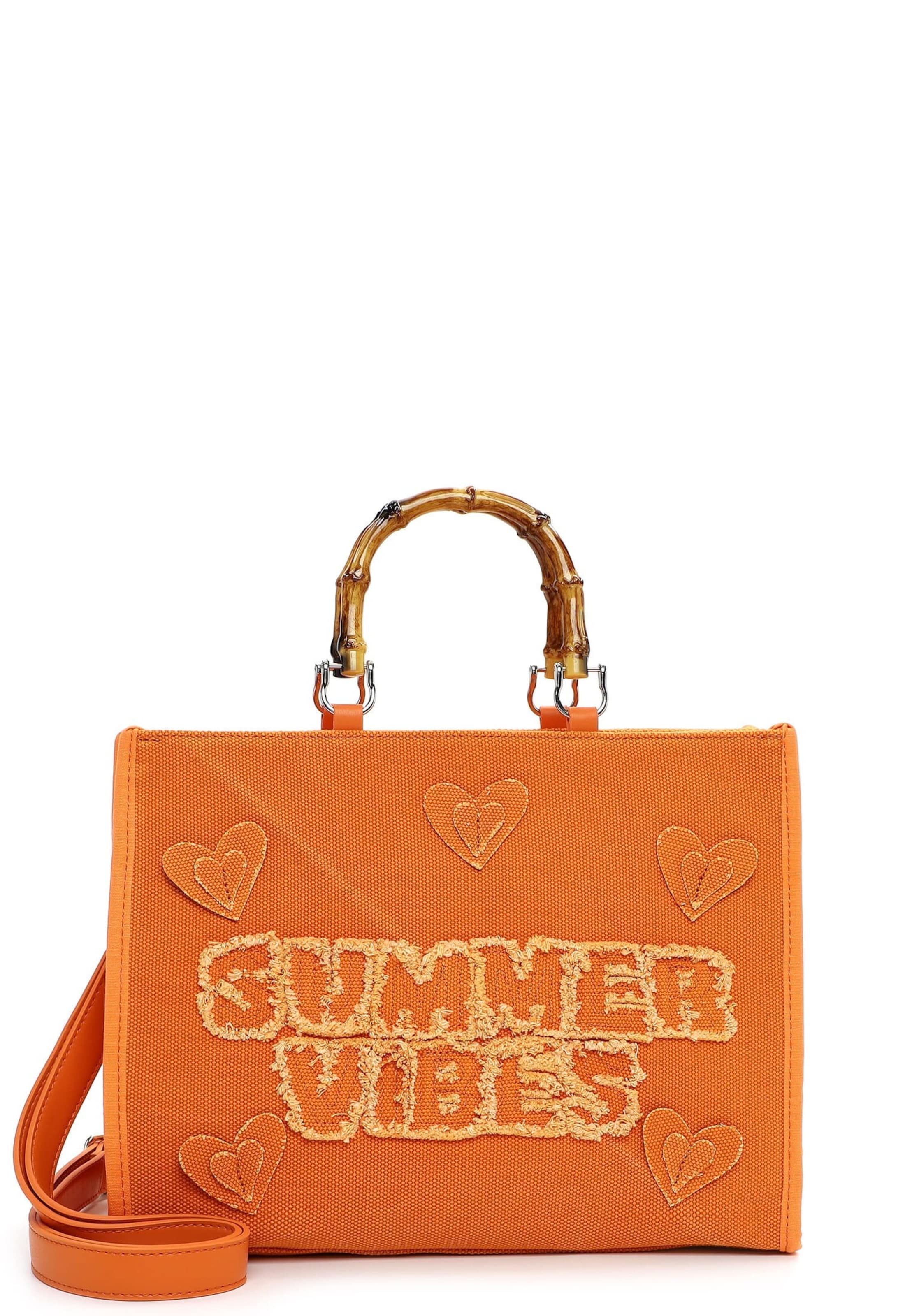 Emily & Noah Shopper ' E&N Joelle ' in Oranje: voorkant