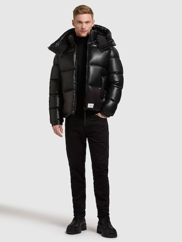 khujo Winter jacket 'George' in Black