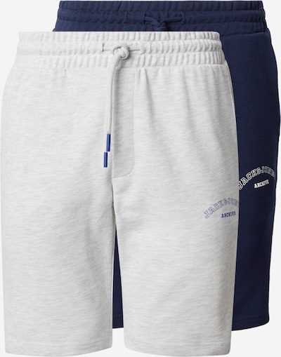 29-30 dydžio Kelnės 'JPSTGORDON' iš JACK & JONES, spalva – tamsiai mėlyna / margai balta, Prekių apžvalga