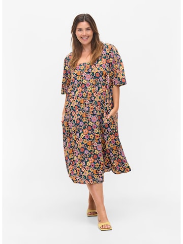 Zizzi Dress 'Suno' in Mixed colors