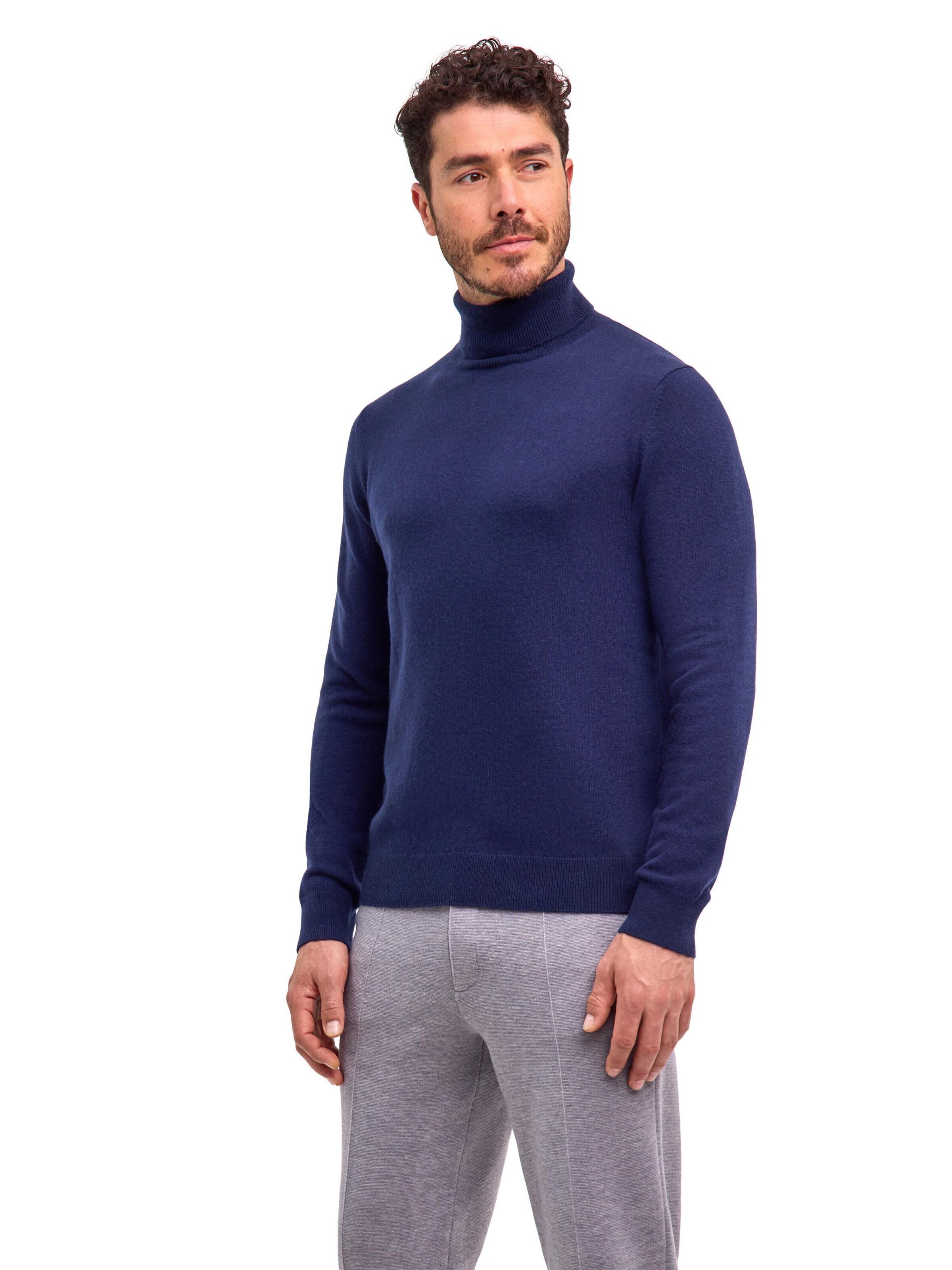 FALKE Pullover 'Pure Cashmere'‌‌‌‌‌ in Blau: Vorderseite